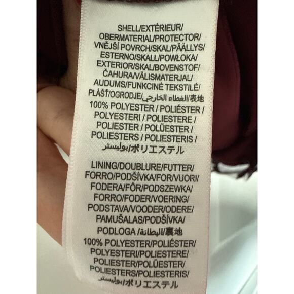 NWT Liv Foster Beaded Scoopneck Mini Dress in Blackened Red, 4 - Picture 9 of 9